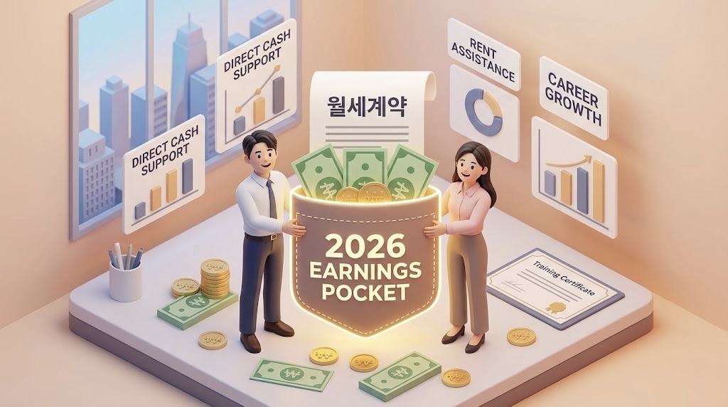 취준생 정부지원 직접현금지원 월세지원 경력관리 2026